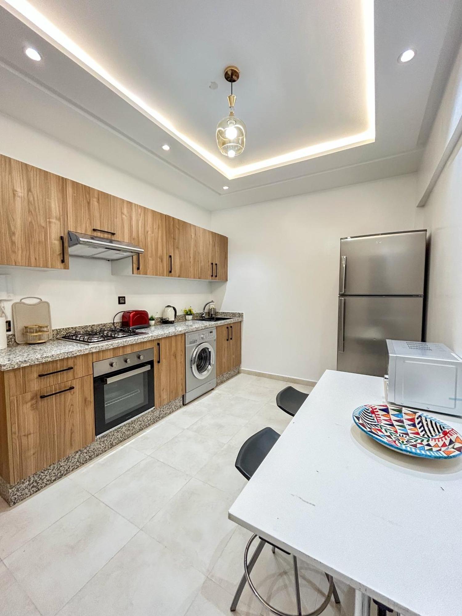 Menara Prestige Duplex 4br With Pool Access شقة مراكش